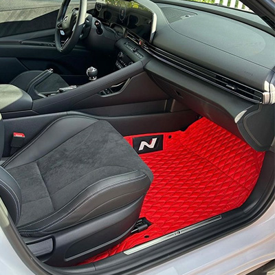 Single Layer Diamond Car Floor Mats