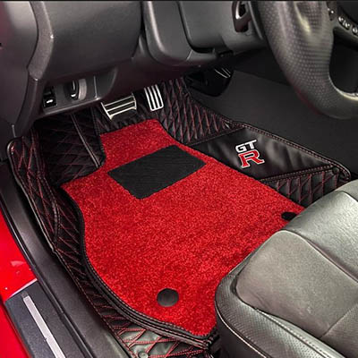 Double Layer Diamond Car Floor Mats