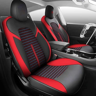 Signature Stripe Seat Covers custom leather car seat covers