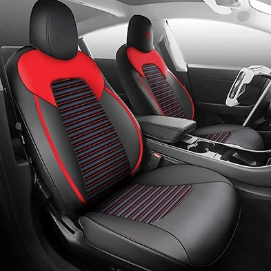 Supreme Stripe Seat Covers custom leather car seat covers
