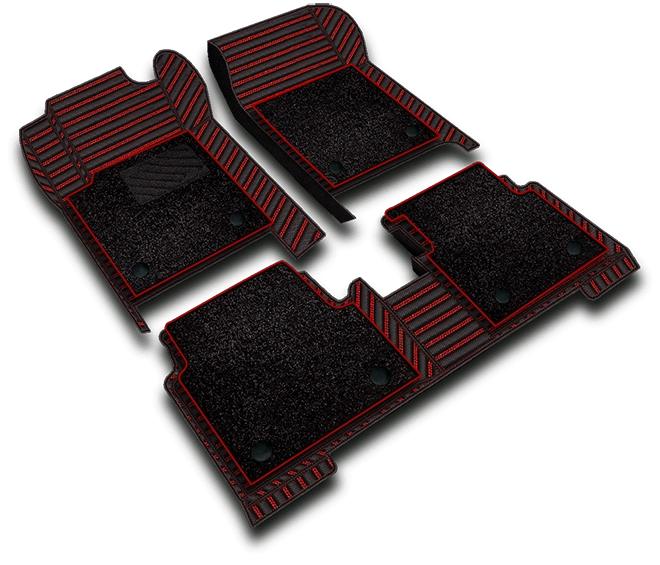 Carbon Leather Floor Mats custom leather car floor mats