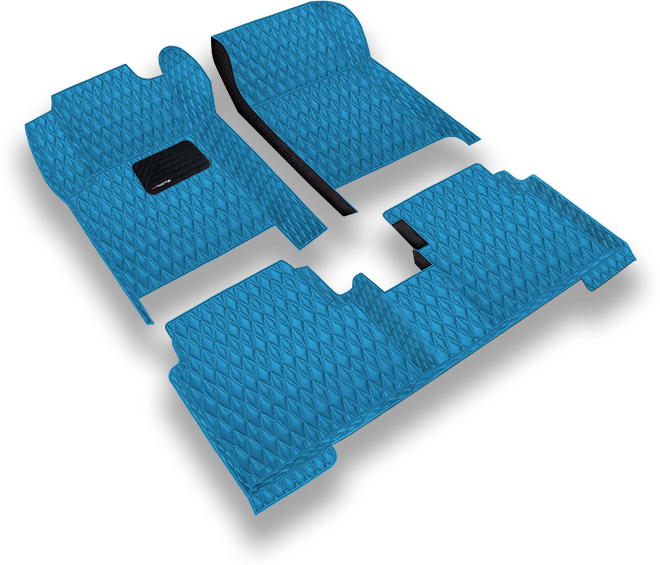 Diamond Leather Floor Mats custom leather car floor mats