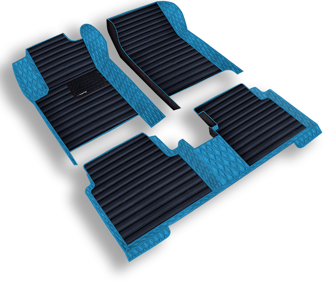 Hybrid Leather Floor Mats custom leather car floor mats