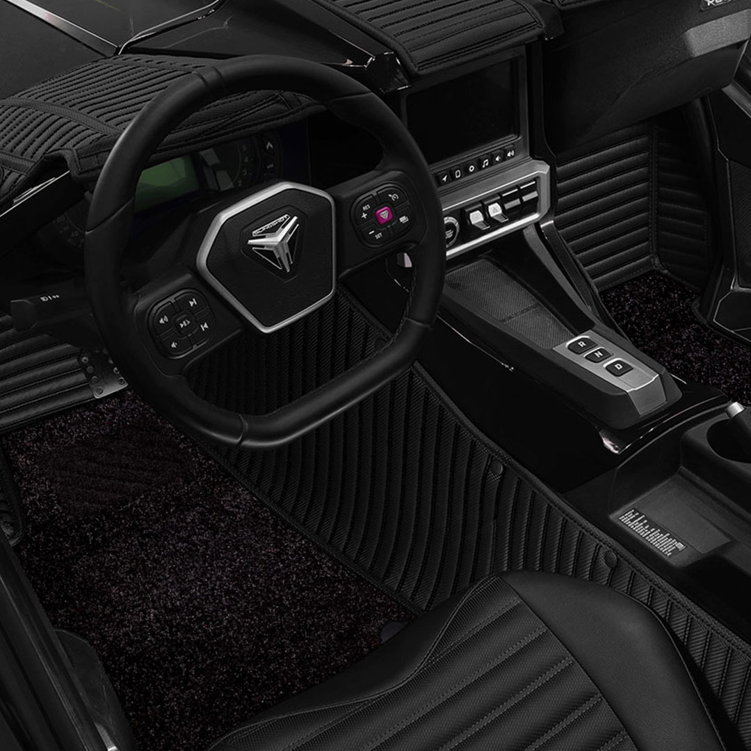 Carbon Slingshot Floor Mats